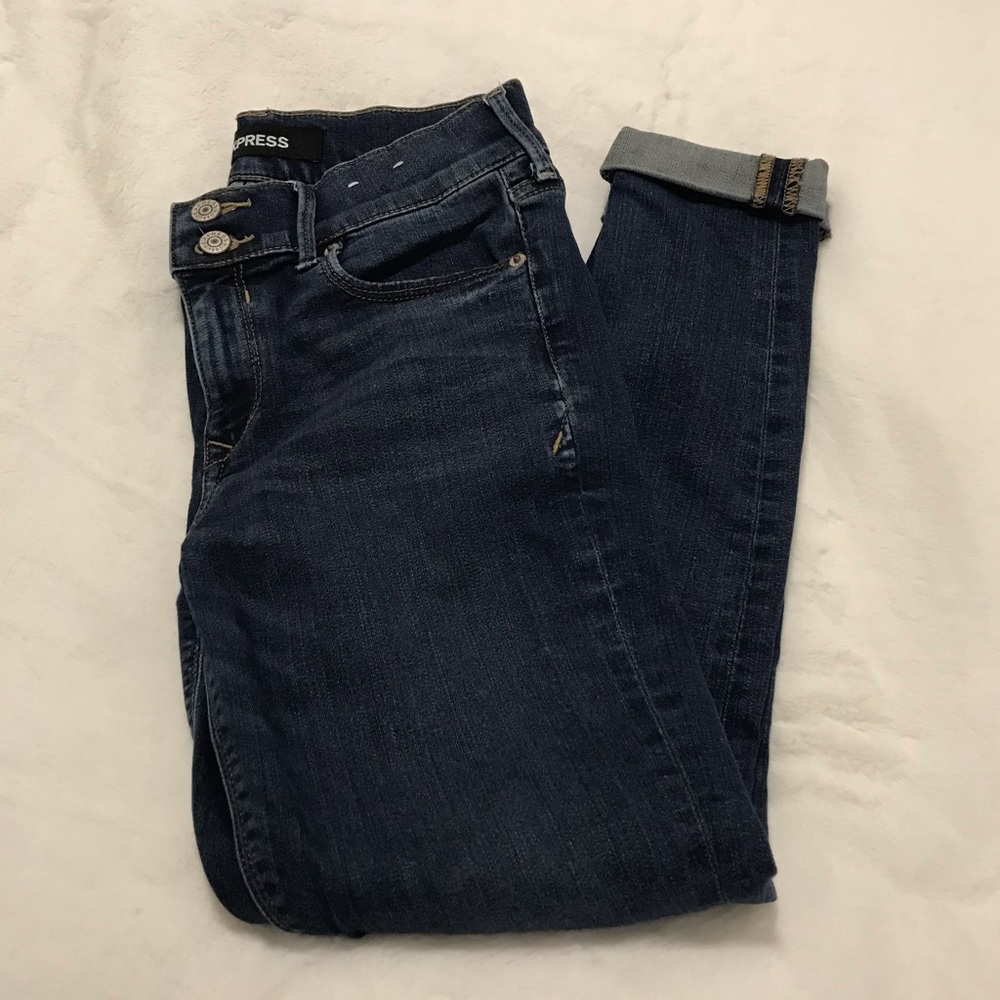 Express Midrise Cropped Leggings